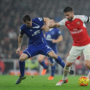 Clash at Emirates: A Battle between Giroud and Coleman (2015/16)