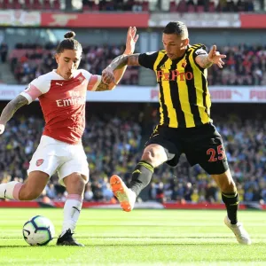 Clash at Emirates: Bellerin vs. Holebas - Arsenal vs. Watford, Premier League 2018-19