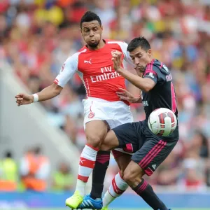 Clash at the Emirates: Coquelin vs. Gaitan Clash at the Emirates: Coquelin vs. Gaitan
