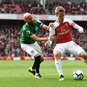 Clash at Emirates: Monreal vs Bruno - Arsenal vs Brighton & Hove Albion, Premier League