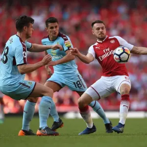 Clash at Emirates: Ramsey vs. Long - Arsenal vs. Burnley, Premier League Clash at Emirates: Ramsey vs. Long - Arsenal vs. Burnley, Premier League