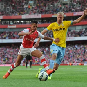 Clash at Emirates: Sanchez vs. Hangeland - Arsenal vs. Crystal Palace, Premier League 2014