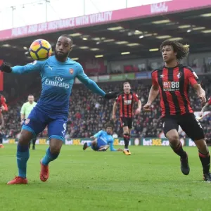 Clash of Forces: Lacazette vs Ake in AFC Bournemouth vs Arsenal Premier League Showdown Clash of Forces: Lacazette vs Ake in AFC Bournemouth vs Arsenal Premier League Showdown