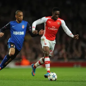 Clash of Forces: Welbeck vs Fabinho in Arsenal's UEFA Champions League Battle against Monaco