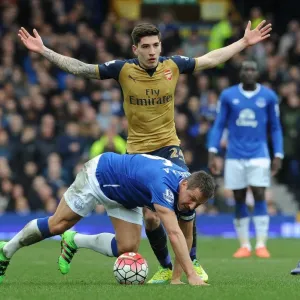 Clash at Goodison Park: Hector Bellerin vs. Phil Jagielka