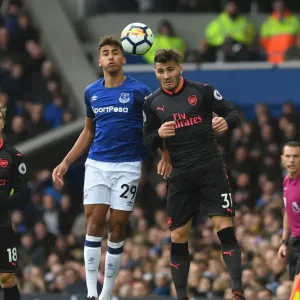 Clash at Goodison Park: Kolasinac vs Calvert-Lewin Clash at Goodison Park: Kolasinac vs Calvert-Lewin