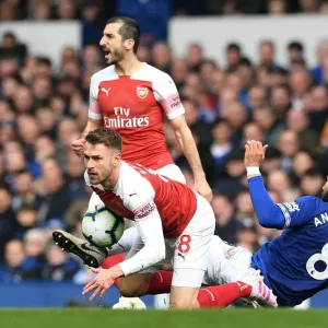 Clash at Goodison Park: Ramsey vs. Gomes - Everton vs. Arsenal, Premier League 2018-19 Clash at Goodison Park: Ramsey vs. Gomes - Everton vs. Arsenal, Premier League 2018-19