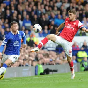 Clash at Goodison Park: Ramsey vs. Barkley in Premier League Showdown