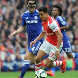 Clash of the Former Guns: Sanchez vs. Fabregas - Arsenal vs. Chelsea, Premier League 2015 Clash of the Former Guns: Sanchez vs. Fabregas - Arsenal vs. Chelsea, Premier League 2015