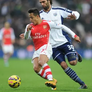 Clash at The Hawthorns: Sanchez vs. Samaras in Premier League Battle
