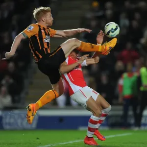 Prints of Season 2014-15 Prints: Hull City v Arsenal 2014/15
