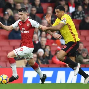 Clash of Leaders: Xhaka vs. Deeney - Arsenal vs. Watford, Premier League