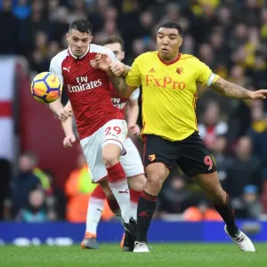 Clash of Leaders: Xhaka vs. Deeney - Arsenal vs. Watford, Premier League