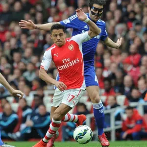 Clash of the Legends: Sanchez vs. Fabregas - Arsenal vs. Chelsea, Premier League 2015 Clash of the Legends: Sanchez vs. Fabregas - Arsenal vs. Chelsea, Premier League 2015