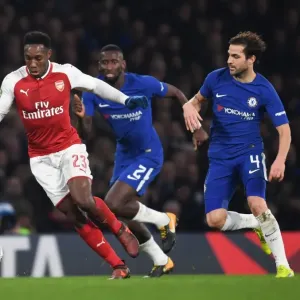 Clash of the Legends: Welbeck vs. Fabregas in the Carabao Cup Semi-Final (Arsenal vs. Chelsea, 2017-18) Clash of the Legends: Welbeck vs. Fabregas in the Carabao Cup Semi-Final (Arsenal vs. Chelsea, 2017-18)