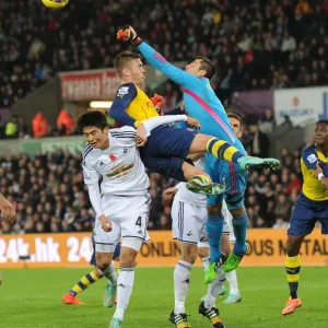 Clash at Liberty: Chambers vs. Ki and Fabianski - Swansea vs. Arsenal, 2014-15