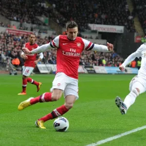 Clash at Liberty: Jenkinson vs. Davies - A Premier League Battle Clash at Liberty: Jenkinson vs. Davies - A Premier League Battle