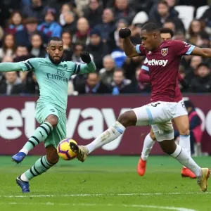 Clash at the London Stadium: Lacazette vs. Diop - Arsenal vs. West Ham United, Premier League Clash at the London Stadium: Lacazette vs. Diop - Arsenal vs. West Ham United, Premier League