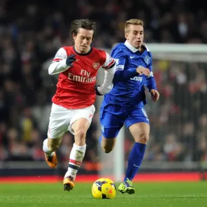 Clash of Midfield Geniuses: Rosicky vs Deulofeu - Arsenal vs Everton Premier League Battle (2013) Clash of Midfield Geniuses: Rosicky vs Deulofeu - Arsenal vs Everton Premier League Battle (2013)