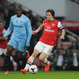 Clash of Midfield Giants: Rosicky vs. Yaya Toure (Arsenal vs. Manchester City, 2013/14)