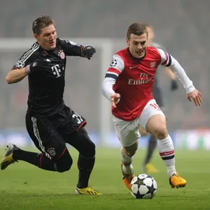 Clash of Midfield Maestros: Jack Wilshere vs Bastian Schweinsteiger (Arsenal v Bayern Munich, 2013 Champions League)
