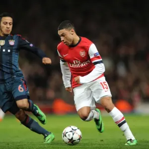 Clash of the Midfield Maestros: Oxlade-Chamberlain vs. Thiago Alcantara - Arsenal vs. Bayern Munich, UEFA Champions League