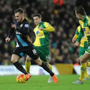 Clash of Midfield Maestros: Ramsey vs. Hoolahan, Premier League 2015-16 Clash of Midfield Maestros: Ramsey vs. Hoolahan, Premier League 2015-16