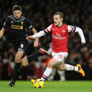 Clash of Midfield Maestros: Wilshere vs. Gerrard (Arsenal v Liverpool, 2012-13)