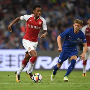 Clash of Midfield Talents: Joe Willock vs. Mario Pasalic - Arsenal vs. Chelsea, Beijing 2017