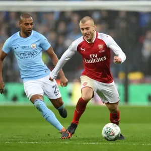 Clash of Midfield Titans: Jack Wilshere vs Fernandinho - Arsenal vs Manchester City Carabao Cup Final Showdown (2018) Clash of Midfield Titans: Jack Wilshere vs Fernandinho - Arsenal vs Manchester City Carabao Cup Final Showdown (2018)