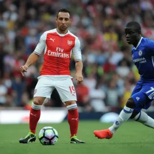 Clash of Midfield Titans: Cazorla vs. Kante - Arsenal vs. Chelsea, Premier League 2016-17