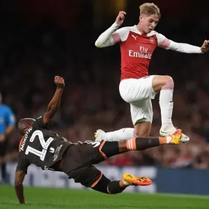 Clash of Midfield Titans: Emile Smith Rowe vs. Kamohelo Mokotjo - Arsenal's Carabao Cup Showdown