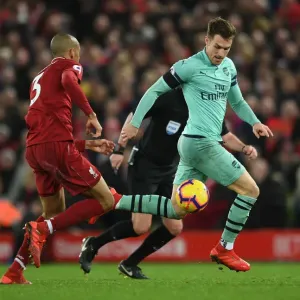 Clash of the Midfield Titans: Fabinho vs. Ramsey - Premier League Showdown