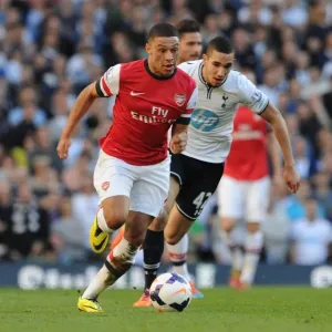 Clash of Midfield Titans: Oxlade-Chamberlain vs. Bentaleb (Premier League 2013-14 - Arsenal vs. Tottenham) Clash of Midfield Titans: Oxlade-Chamberlain vs. Bentaleb (Premier League 2013-14 - Arsenal vs. Tottenham)