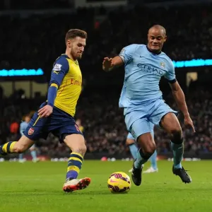 Clash of Midfield Titans: Ramsey vs. Kompany - Manchester City vs. Arsenal, Premier League 2014-15