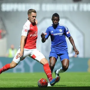 Clash of Midfield Titans: Ramsey vs. Ramires - Arsenal vs. Chelsea, FA Community Shield 2015 Clash of Midfield Titans: Ramsey vs. Ramires - Arsenal vs. Chelsea, FA Community Shield 2015