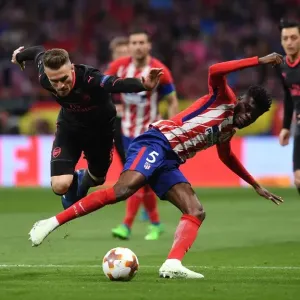 Clash of Midfield Titans: Ramsey vs. Partey - Arsenal vs. Atletico Madrid, UEFA Europa League Semi-Final
