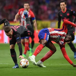 Clash of Midfield Titans: Ramsey vs. Partey - Arsenal vs. Atletico Madrid, UEFA Europa League Semi-Final