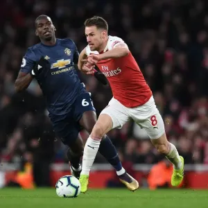 Clash of Midfield Titans: Ramsey vs. Pogba - Arsenal vs. Manchester United, Premier League