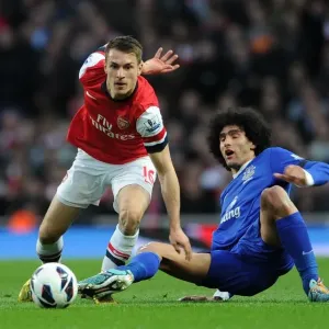 Clash of Midfield Titans: Ramsey vs. Fellaini (Arsenal v Everton, Premier League)