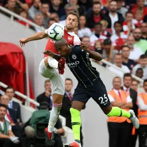 Clash of Midfield Titans: Ramsey vs Fernandinho - Arsenal v Manchester City, Premier League 2018-19