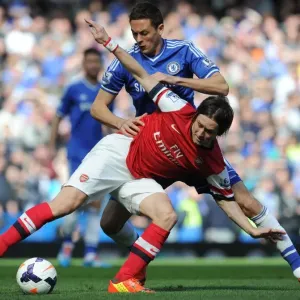Clash of Midfield Titans: Rosicky vs. Matic (Chelsea vs. Arsenal, 2013-14) - Battle at Stamford Bridge Clash of Midfield Titans: Rosicky vs. Matic (Chelsea vs. Arsenal, 2013-14) - Battle at Stamford Bridge