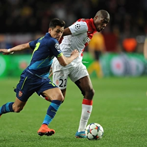 Clash of Midfield Titans: Sanchez vs. Kondogbia - Monaco vs. Arsenal, UEFA Champions League 2015