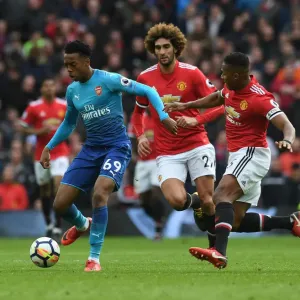 Clash of the Midfield Titans: Willock vs. Fellaini & Valencia (Man Utd vs. Arsenal, 2017-18) Clash of the Midfield Titans: Willock vs. Fellaini & Valencia (Man Utd vs. Arsenal, 2017-18)