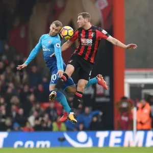 Clash of Midfield Titans: Wilshere vs. Gosling - AFC Bournemouth vs. Arsenal, Premier League Showdown Clash of Midfield Titans: Wilshere vs. Gosling - AFC Bournemouth vs. Arsenal, Premier League Showdown