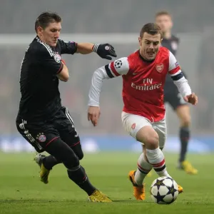 Clash of Midfield Titans: Wilshere vs. Schweinsteiger (Arsenal vs. Bayern Munich, 2013 Champions League)