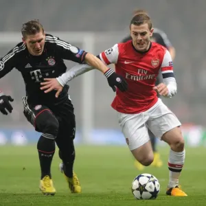 Clash of Midfield Titans: Wilshere vs. Schweinsteiger (Arsenal vs. Bayern Munich, 2013 Champions League)