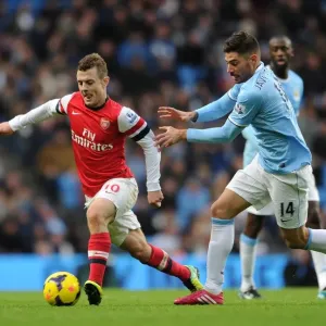 Clash of Midfield Titans: Wilshere vs. Garcia - Manchester City vs. Arsenal, Premier League 2013-14 Clash of Midfield Titans: Wilshere vs. Garcia - Manchester City vs. Arsenal, Premier League 2013-14