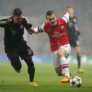Clash of Midfield Titans: Wilshere vs Schweinsteiger (Arsenal vs Bayern Munich, 2013)