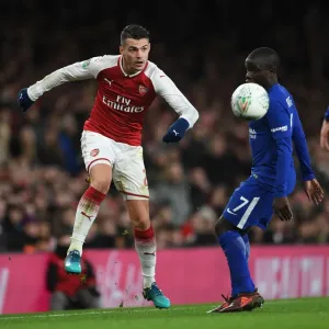 Clash of Midfield Titans: Xhaka vs. Kante - Arsenal v Chelsea Carabao Cup Semi-Final Clash of Midfield Titans: Xhaka vs. Kante - Arsenal v Chelsea Carabao Cup Semi-Final